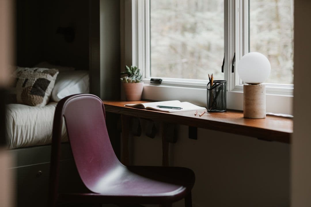 Natural elements in living space