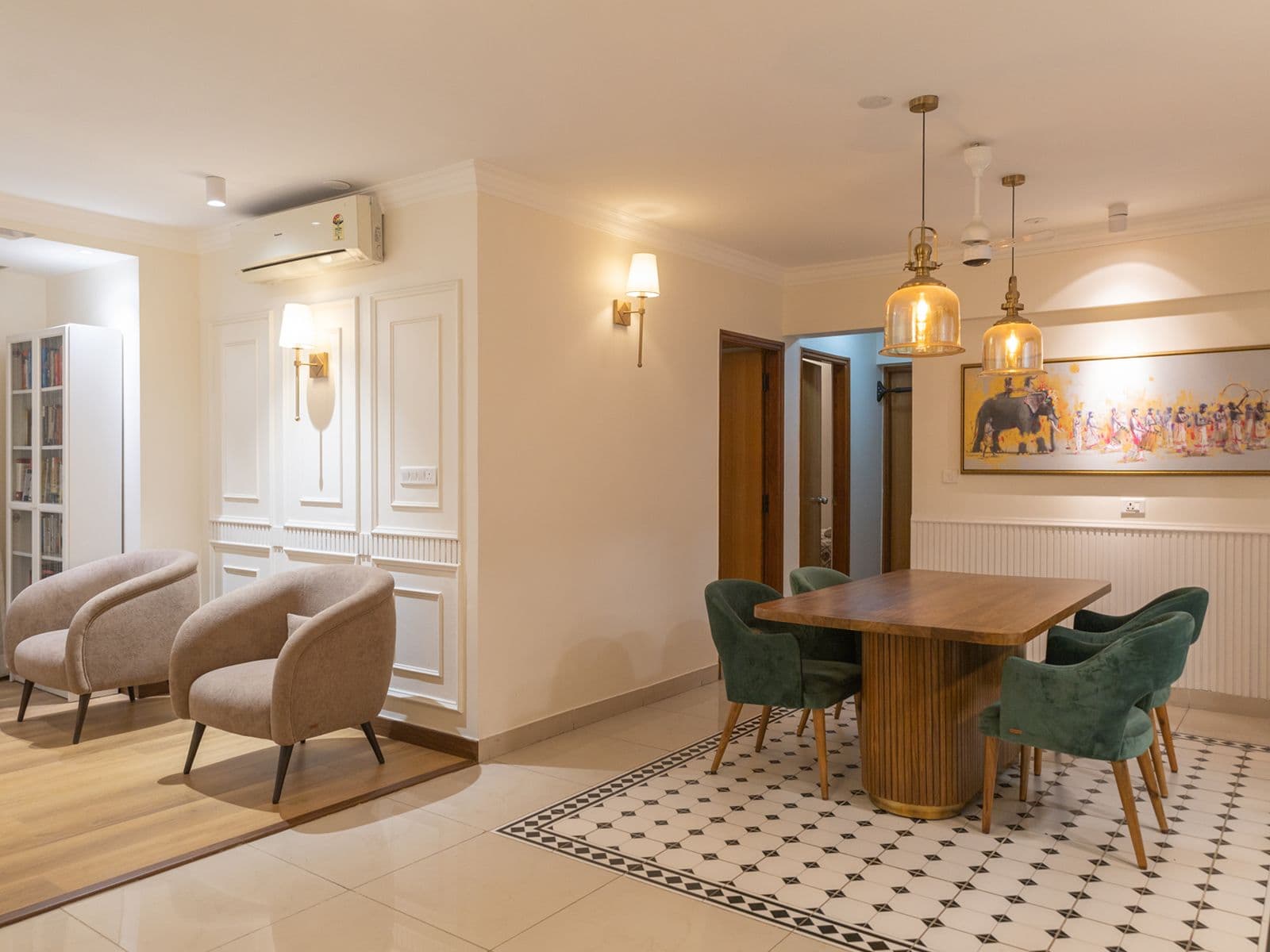 Home interior finish